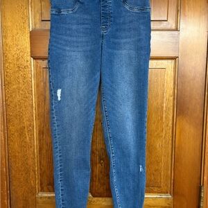 SPANX Women's Skinny Jeans in Deep Blue